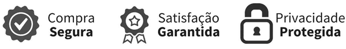Compra segura, satisfação garantida, privacidade protegida