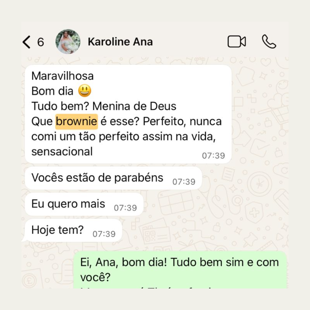 Depoimento de cliente 1